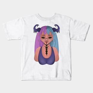 Demon girl Kids T-Shirt